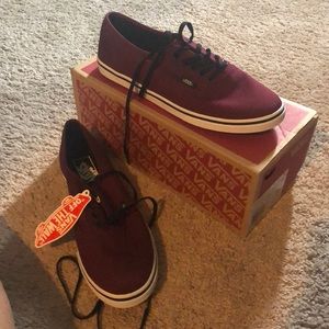 Maroon Vans